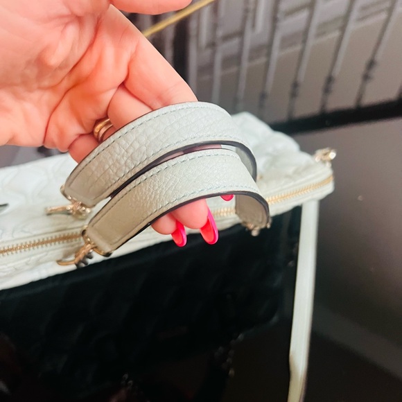 Kate Spade Mint Green Quilted Women's Bag - Picture 4 of 7